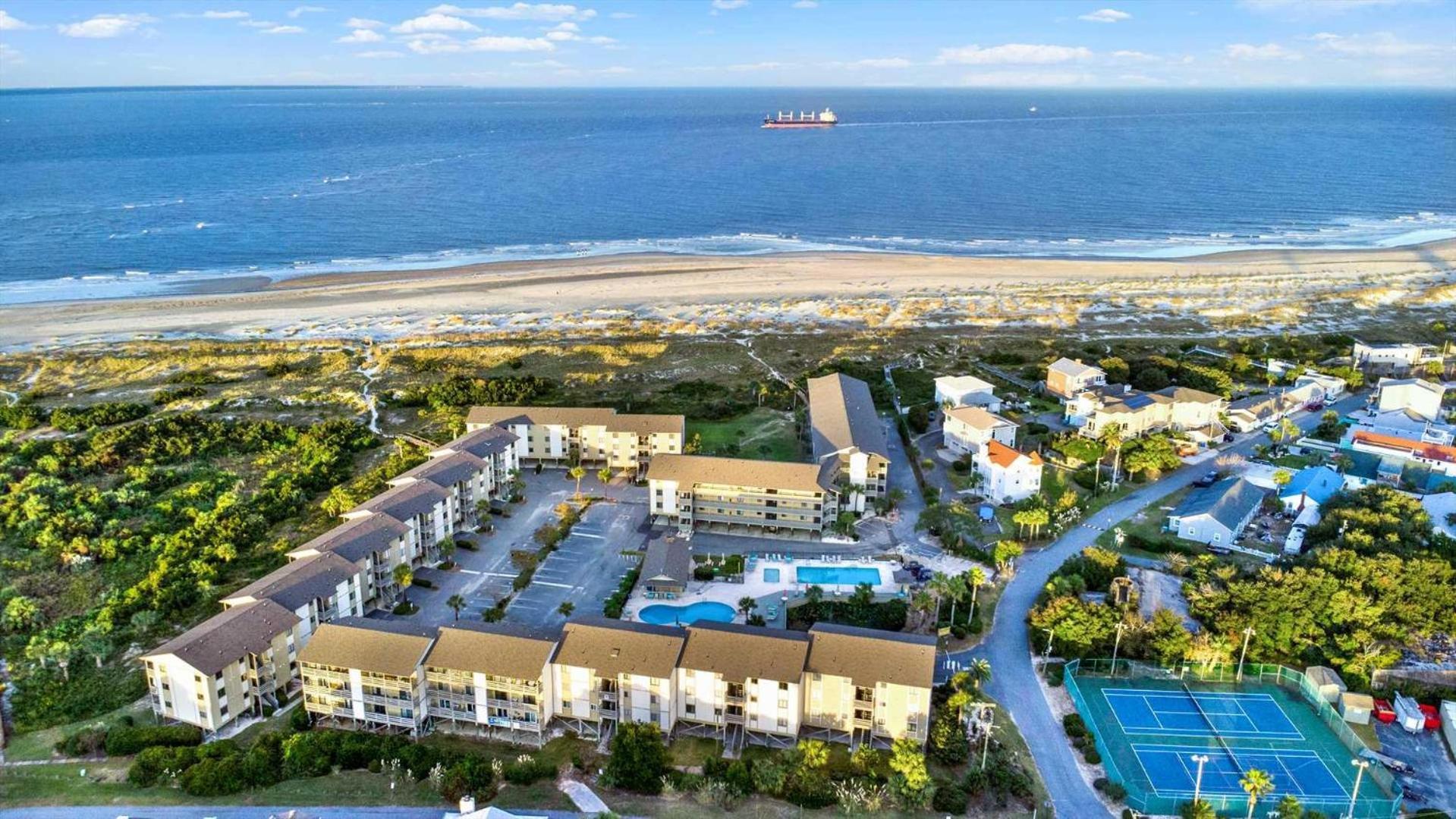 Lighthouse Point Rental 8B Tybee Island Exteriör bild