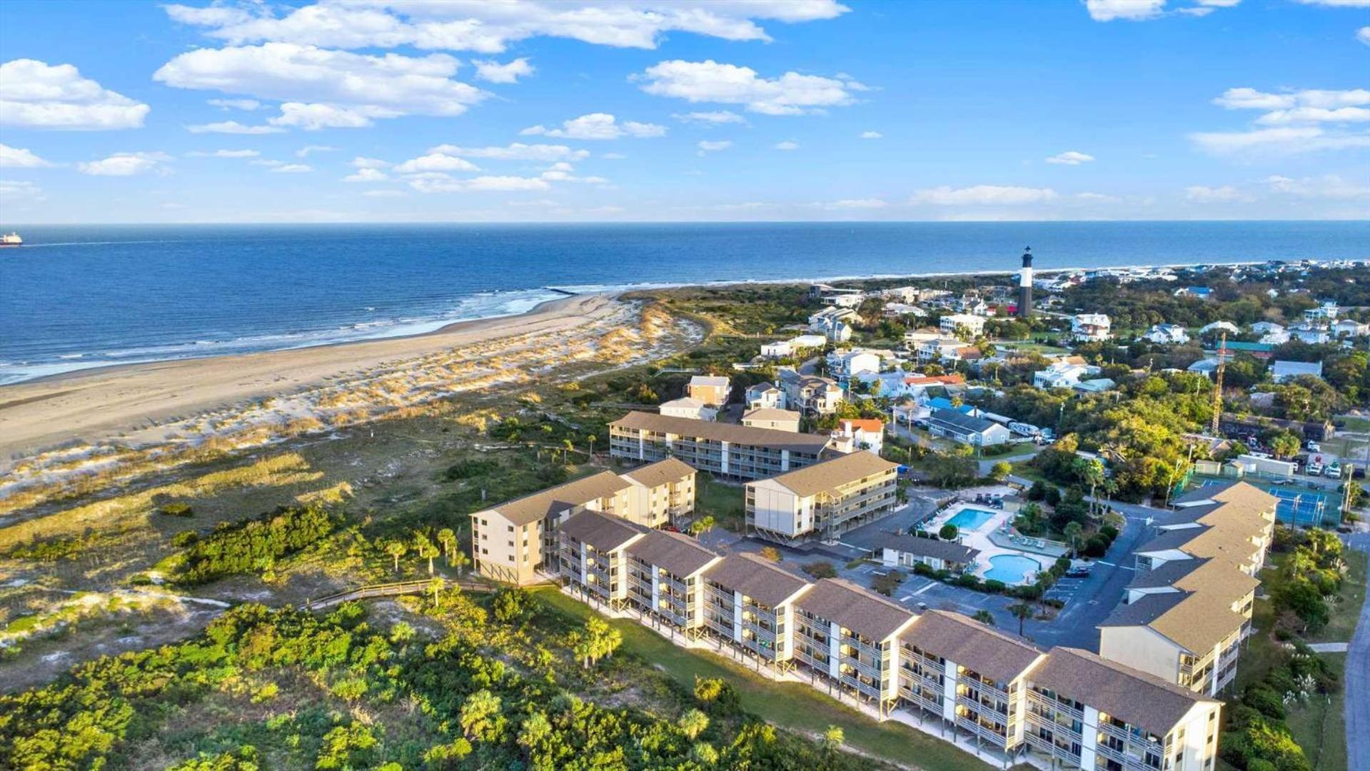 Lighthouse Point Rental 8B Tybee Island Exteriör bild
