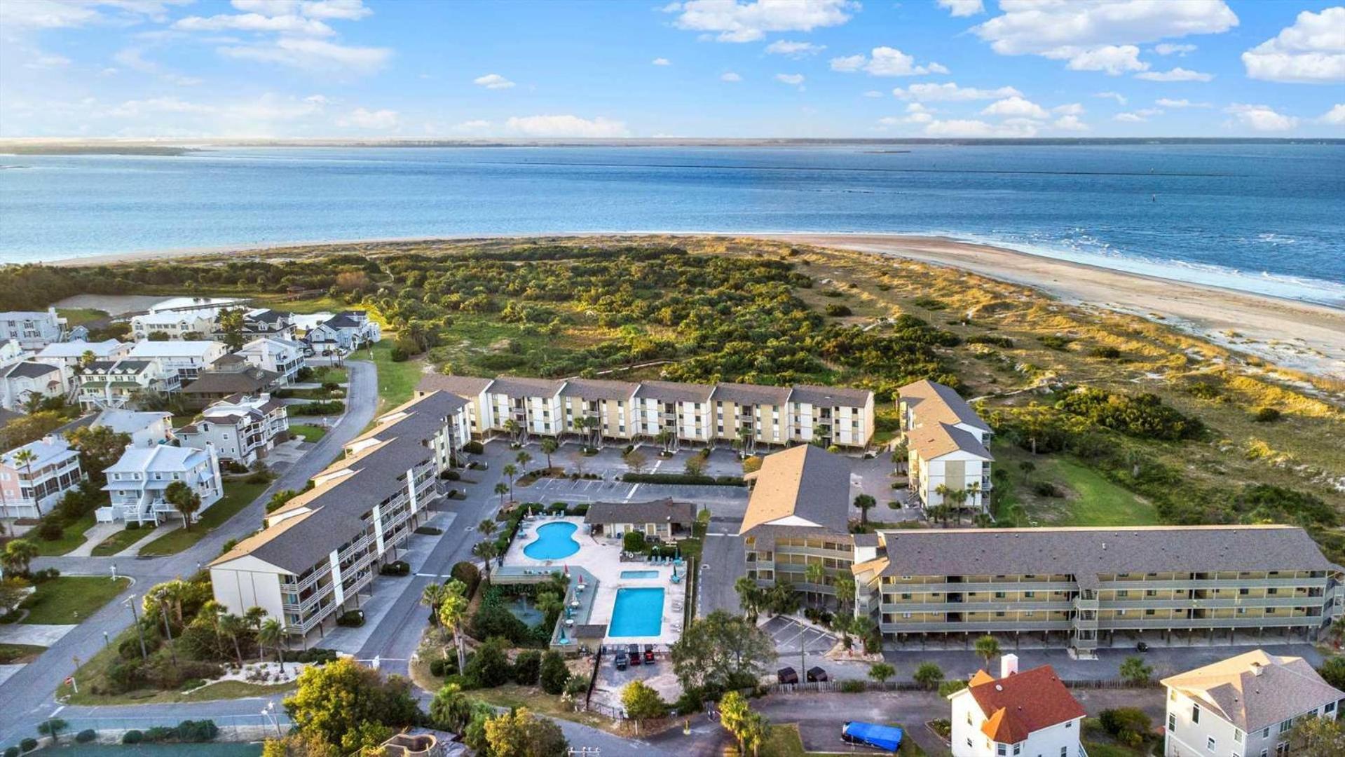 Lighthouse Point Rental 8B Tybee Island Exteriör bild